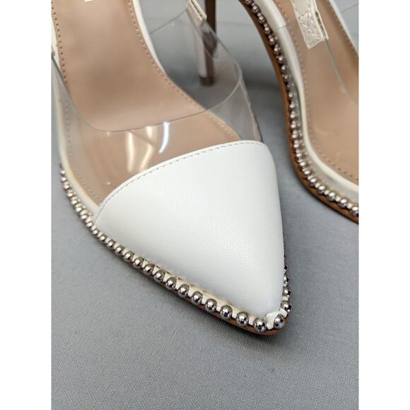 BCBGeneration Women's HIDANA Pump, Bright White, US6 - Picture 8 of 10